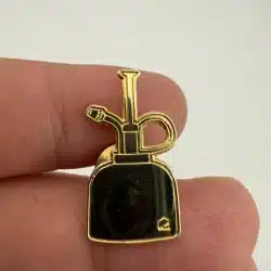 Flower Plant Mister Lapel Hat Pin