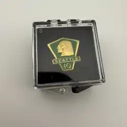 City of Seattle Washington 10 Year Service Award Pin Brooch
