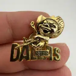 VTG Shriners Lapel Pin - Royal Order of Jesters ROJ Dallas Court 25