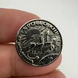 Apollo XIII 13 Ex Luna Scientia Lapel Hat Pin