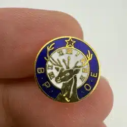 BPOE Benevolent and Protective Order of Elks Lapel Hat Pin