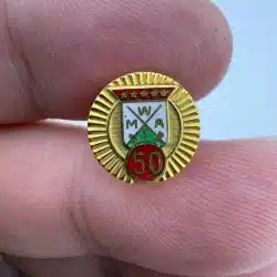 MWA Modern Woodmen Of America 50 Year Pin - 1/10 10K GF