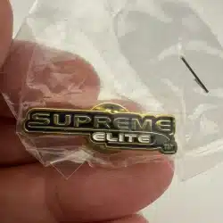 Winchester Supreme Elite Ammunition Ammo Lapel Hat Pin - Gold Tone - Promo Item