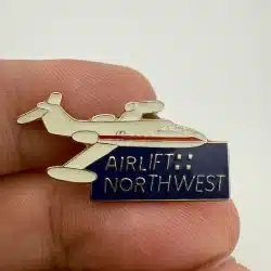 AIRLIFT NORTHWEST Medical Transport Jet Pin - Scuff marks