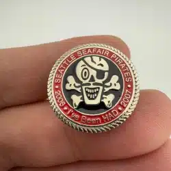 Seattle Seafair Pirates 2006-2007 I've Been Had Lapel Hat Pin