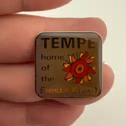 Tempe Home Of The Fiesta Bowl Lapel Hat Pin - Arizona