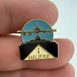 Halifax Stanfield International Airport Airplane Pin - Nova Scotia