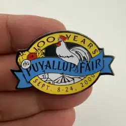The Puyallup Fair 100 Years Pin Brooch - *couple of dings*