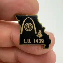 VINTAGE IBEW LU LOCAL UNION 1439 - St. Louis, Missouri *scratches/dings*