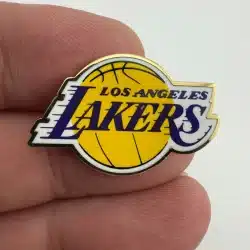 Los Angeles Lakers Basketball Pin - NBA - Pinnacle Designs Brand