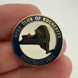 Gyro Club of Rochester Pin - New York State - Charted 1921