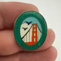 GSNorCal Golden Gate Bridge Pin - Girl Scouts???? - *dinged*