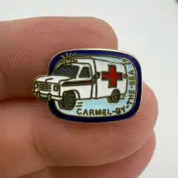 Carmel-by-the-Sea California Ambulance Paramedic Pin