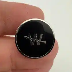 Westward Whiskey Lapel Pin - Find Your True Northwest (on side of pin)