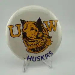 University Of Washington Huskies 3.5" Pinback Button