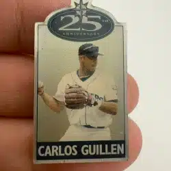 SEATTLE MARINERS 25TH ANNIVERSARY CARLOS GUILLEN PIN