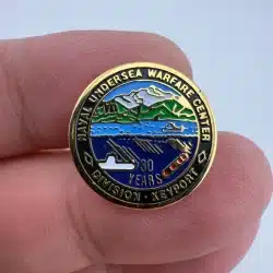 NUWC Naval Undersea Warfare Center Division Keyport 30 Year Anniversary Pin