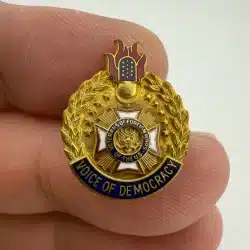 VFW Veterans of Foreign Wars Voice of Democracy Pin *read full description*
