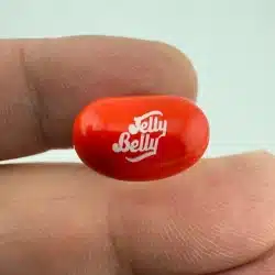 Red Jelly Belly Candy Bean Lapel Pin