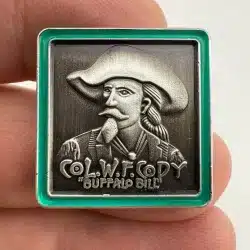 2001 HOG HARLEY DAVIDSON OWNER GROUP Buffalo Bill Pin by Focus (1 pin from set)