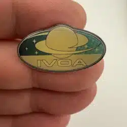 IVOA International Virtual Observatory Alliance Logo Pin - Astronomy