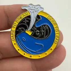 FBLA Future Business Leaders Of America Connecticut 2025 Pin - Dare Dream/Lead