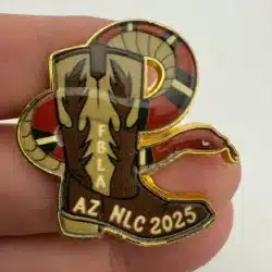 FBLA Future Business Leaders Of America Arizona NLC 2025 Pin - Snake and Boot