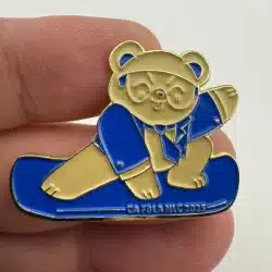 FBLA Future Business Leaders Of America California NLC 2025 Pin - Skating Bear?