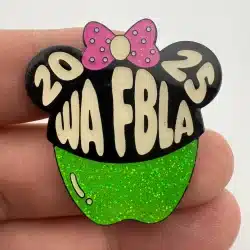 FBLA Future Business Leaders Of America Washington 2025 Pin - Green Apple