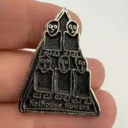 Hothouse Flowers Lapel Hat Pin with 5 Figures - Band Promo Item???