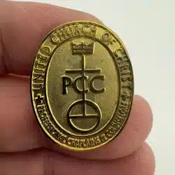 United Church of Christ PCC Pin - Professional Chaplains & Counselors *worn*
