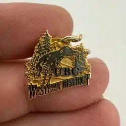 UBC UNITED BROTHERHOOD OF CARPENTERS Western District Pin