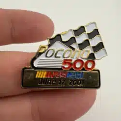 Pocono 500 June 17th, 2001 Pin - NASCAR Pocono International Raceway