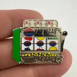 Las Vegas Motor Speedway NASCAR Pin - Slot Machine