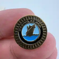 Casino At Sea Cruise Ship Lapel Hat Pin - Unknown Cruise Line