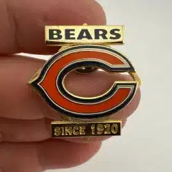 2000 CHICAGO BEARS SINCE 1920 LOGO Pin - PETER DAVID