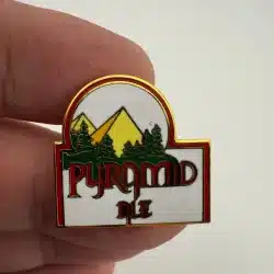 Vintage Pyramid Ale Logo Pin *marks*