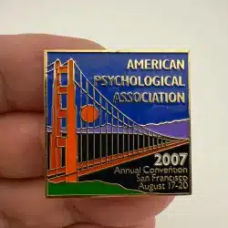 2007 San Francisco APA American Psychological Association Annual Convention Pin
