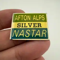 Afton Alps Silver Nastar Pin - Skiing - Minnesota