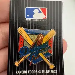 LA Los Angeles Dodgers 2002 MLB Kanebo Foods - Los Angels ERROR