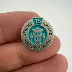 Group Health 15 Years Service Award Pin - Healthcare Organization - Now Kaiser