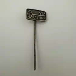 Tallinn Estonia Stick Pin with Key