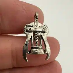Wine Opener Wing Screw Tie Tack Pin