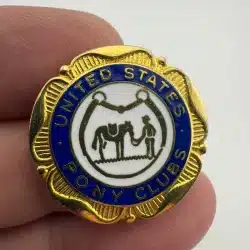 UNITED STATES PONY CLUBS PIN BROOCH