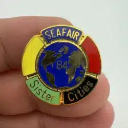 1984 Seattle Seafair Sister Cities Enamel Pin