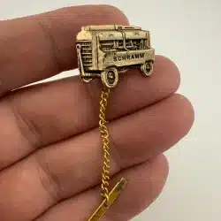 Schramm Tie Tack Pin - Unknown Equipment - Farming/Drilling???