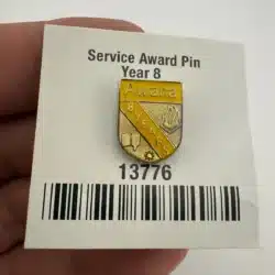 Awana 8 Year Service Award Pin