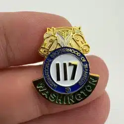 Washington State International Brotherhood Of Teamsters Local 117 Pin