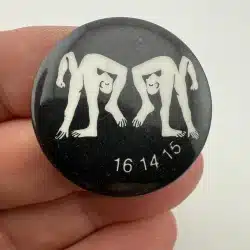 Pablo Picasso's The Acrobat Mirrored 16 14 15 Pinback Button