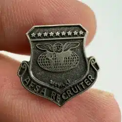 AFSA Air Force Sergeants Association Recruiter Tie Tack Pin